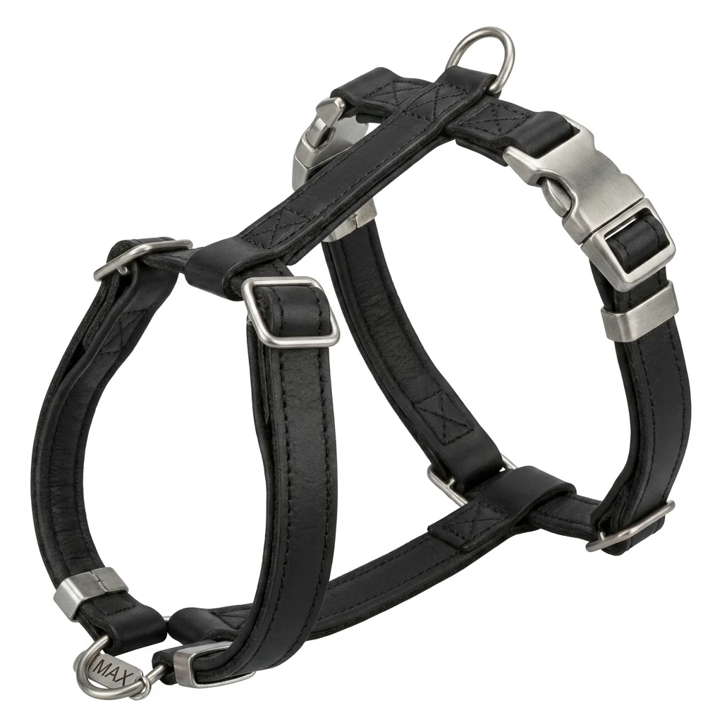 TRIXIE Premium H-Geschirr XXS–XS | Verstellbares Hundegeschirr 20–32 cm